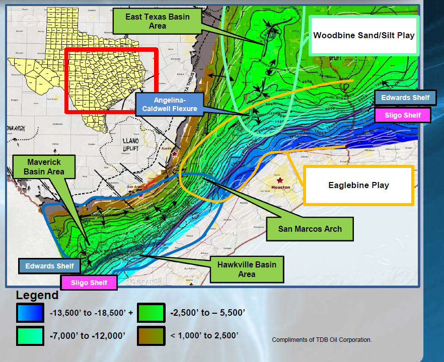 Eaglebine / Woodbine Shale